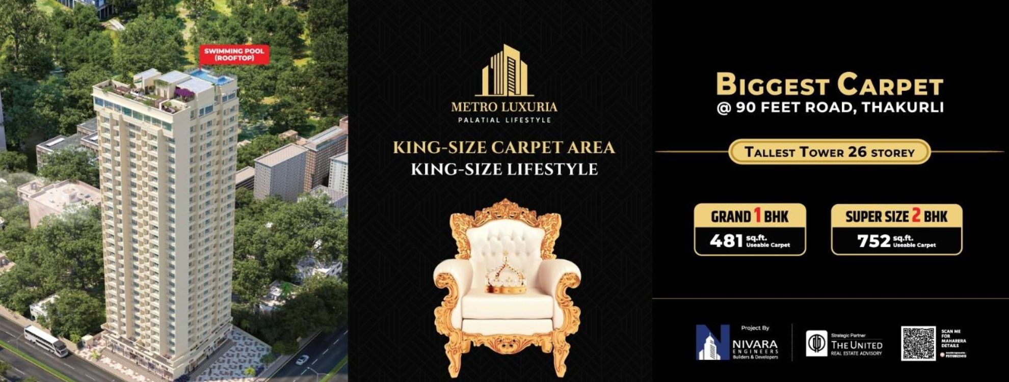 Metro Luxuria Thakurli | 1 & 2 BHK Luxury Flat